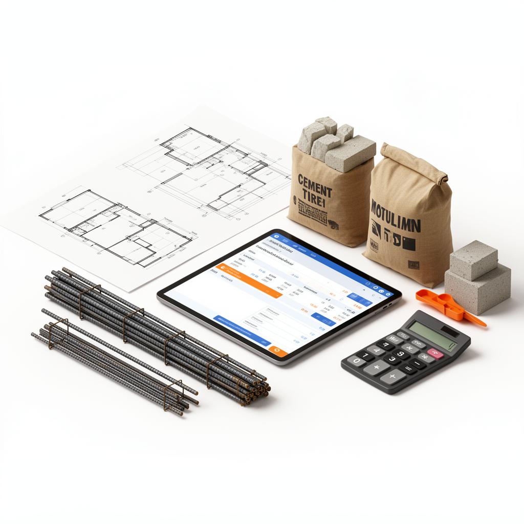 Calculadora de materiales de construcción