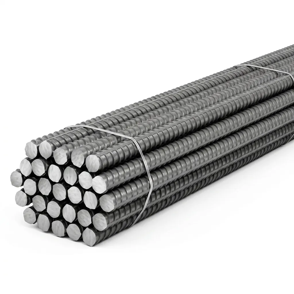 Varilla corrugada de acero para construcción